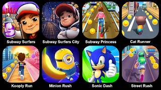 Subway Surf,Subway Surf City,Suwbay Princess,Cat Runner,Kooply Run,Minion Rush,Sonic Dash screenshot 4