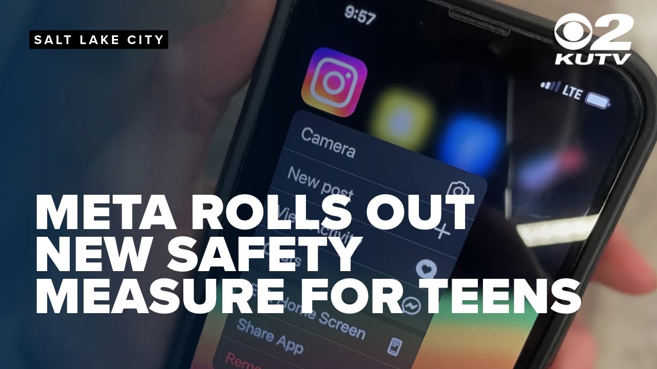 Meta rolls out new safety features for teens - YouTube