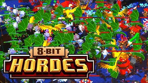 Dragons & Ghosts With Speedy! Crazy New 8 Bit Armies Update! (8 Bit Hordes)