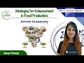 Animal Husbandry | Strategies for Enhancement in Food Production | L1 | Unacademy NEET | Seep Pahuja