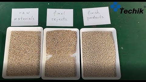 White Beans Optical Color Sorter Sorting Machine Factory