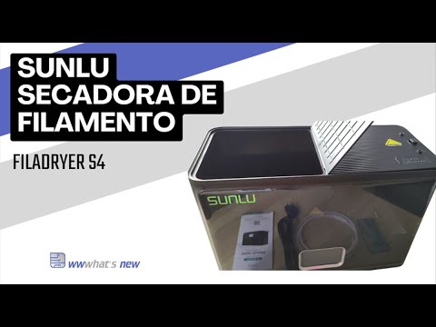 SUNLU FilaDryer S4, para secar los filamentos en impresión 3D