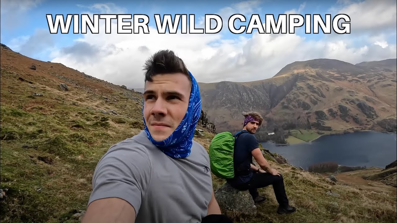 Wild Camping In The Lake District - January 2022 - 4K - YouTube