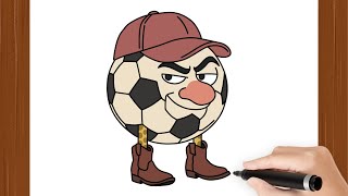 How To Draw Alessio I Brainrot I Easy