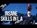 Insane Football Skills L.A. with Séan Garnier, Indi Cowie and Taboo | Black Eyed Peas