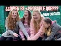 ¿QUIEN ES + PROBABLE QUE? Youtubers chicas //  Most likely to challenge aroa familuki