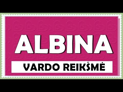 Video: Vardo Al Reikšmė