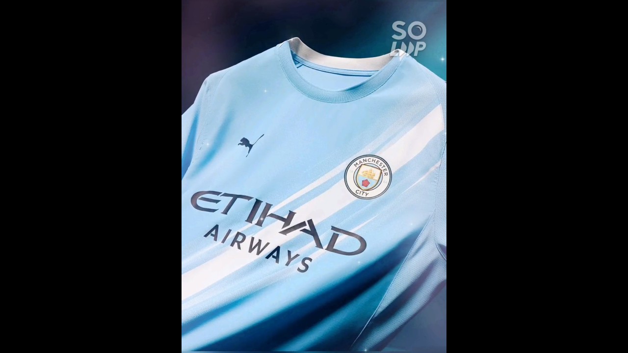 Manchester City reveal their home kit for the 2026/26 season! 👕 