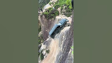 The Prado climbed a slope of nearly 90 degrees #prado #climb