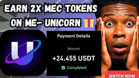 ME PASS: EARN 2X MEC TOKENS ON ME-UNICORN & WITHDRAWAL PROCESS || MAKE MONEY ONLINE
