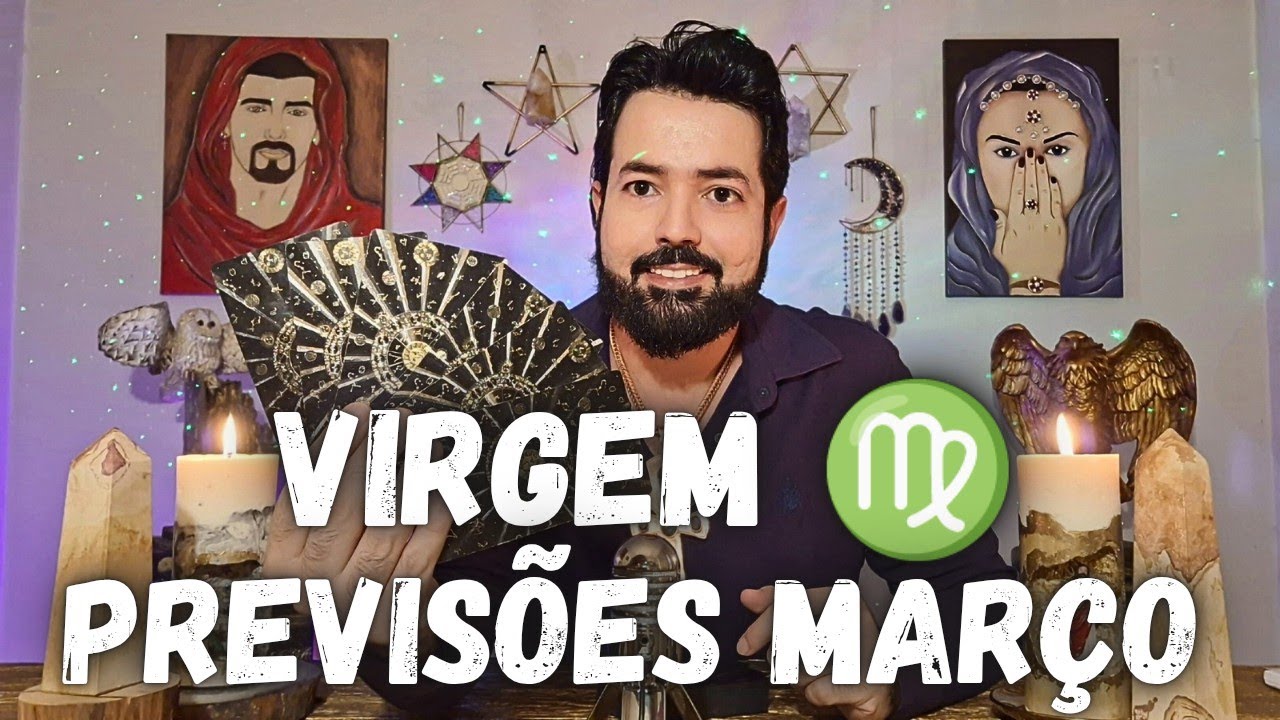 VIRGEM MARÇO TAROT : PREVISÕES MANDALA ASTROLÓGICA!
