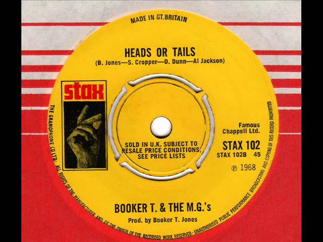 Booker T. & The M.G.'s - Heads Or Tails
