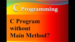 C program without using main function name :  interview Question program