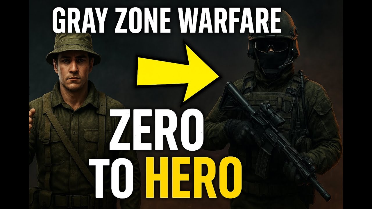 Zero to Hero Run in Gray Zone Warfare 🔥Live