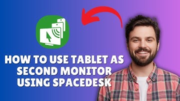 HOW TO USE TABLET AS SECOND MONITOR USING SPACEDESK (FULL GUIDE)