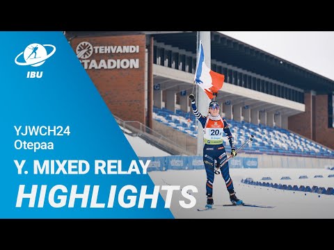 YJWCH24 Otepaa: Youth Mixed Relay Highlights