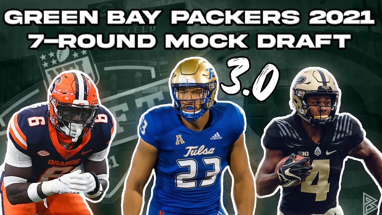 Green Bay Packers 7Round Mock Draft 3.0 YouTube