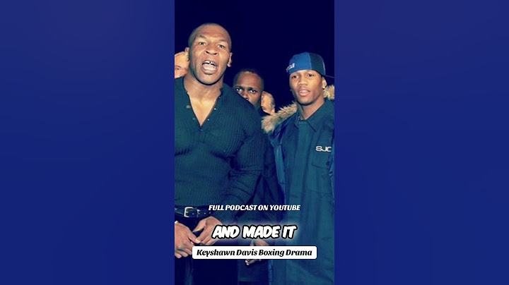 Keyshawn Davis Boxing Drama #podcast #viral #funny #boxing #motivation