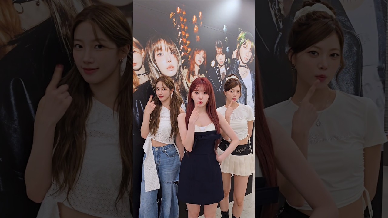 ✊✊✊ @ 'DIFFERENT' POP UP STORE #LE_SSERAFIM #SAKURA #KAZUHA #HONGEUNCHAE #LE_SSERAFIM_DIFFERENT