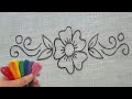 Easy And Marvelous Embroidery | Hand Embroidery For Beginners | Step By Step Tutorial 