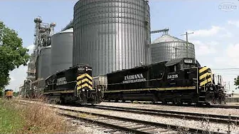 Bumping Grain on the Indiana Northeastern Railroad