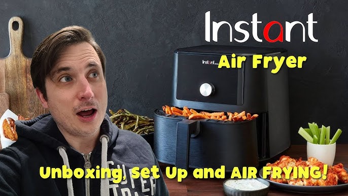 Instant Pot - Easy to use, easy to clean, fast, versatile and convenient  but most importantly - IT'S A FANTASTIC AIR FRYER 🙌 The NEW Instant Vortex  6-Quart 4-in-1 Air Fryer is