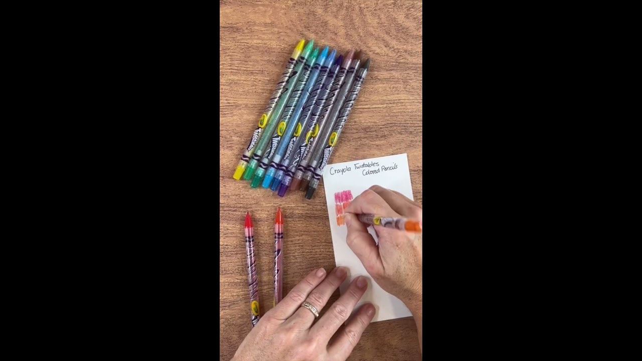 Crayola TWISTABLES Colored Pencils: Are They Worth It? #shorts #crayola  #Crayolareview 