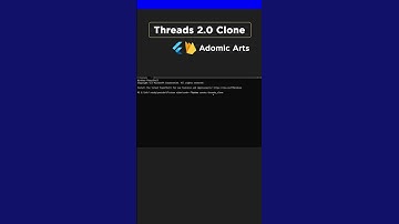 📂Threads clone Using Flutter and Firebase #flutter #firebase