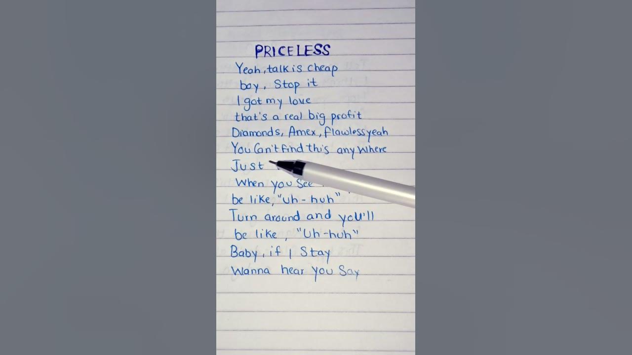 Maroon 5 & LISA - Priceless (Lyrics) #maroon5 #lisa #priceless #lyrics #love