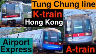 Airport Express, Tung Chung line \/ A-Train, K-Train [Metro in Hong Kong]