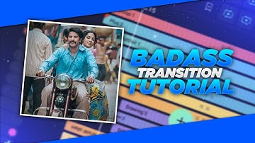 BADASS TRANSITION EFFECT STATUS VIDEO EDITING IN ALIGHT MOTION