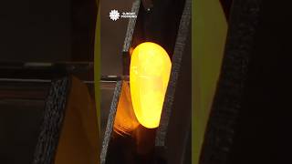 The process of creating glassware from Waterford Crystal #shorts