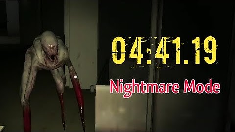 Specimen Zero Version 1.0.5 Speedrun Record: 04:41.19 In Nightmare Mode (Elevator Escape)