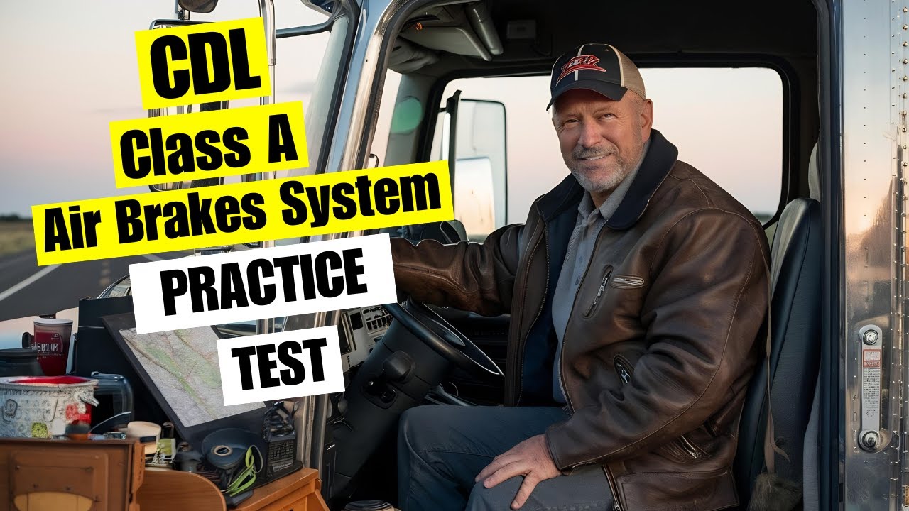 CDL Practice Test 2026 Class A Air Brakes System Study Guide Questions ...