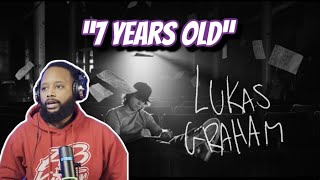 EMOTIONAL BANGER!! | LUKAS GRAHAM  '7 YEARS OLD' | REACTION