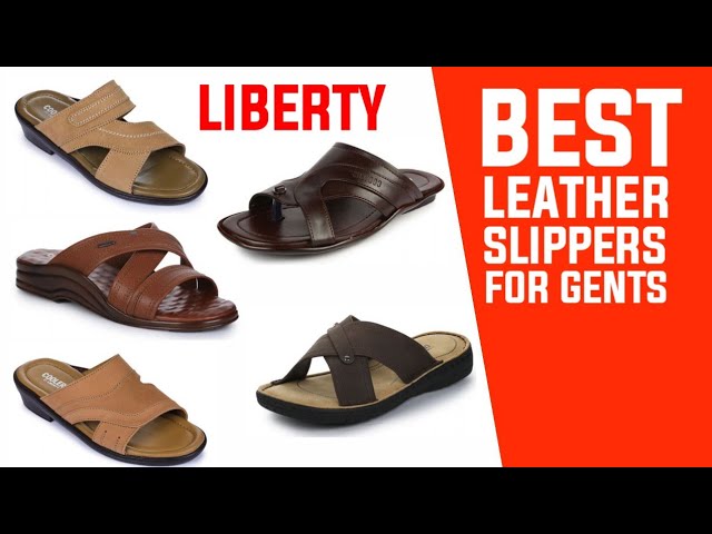 liberty leather chappals