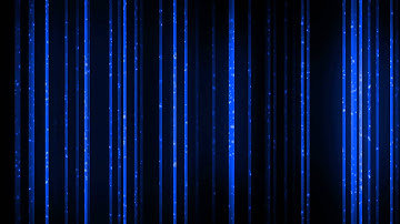 Blue Vertical Light Particles - HD Background Loop