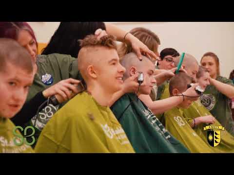 Head Shaving Montage: St. Baldrick’s Fundraiser at Amity Middle School - Orange