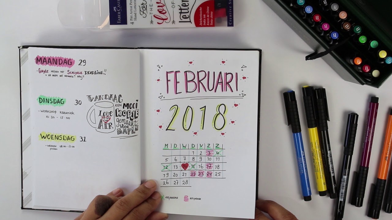 Bullet Journal Tutorial: Using Other Mediums – Faber-Castell USA