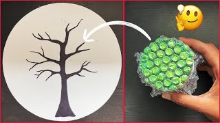 Easy Painting With Bubble Wraps | DIY With Bubble Wrap | Art beats