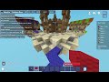 Chill Bloxd Bedwars Gameplay