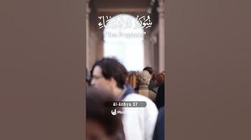 Surah Al-Anbiya 37 - Hindi/Urdu Audio |سورة الأنبياء #surahalanbiya #muslim360