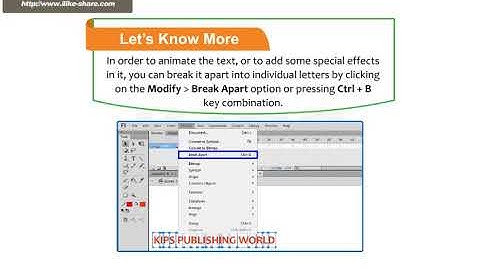 CLASS 06 chapter7 A Log on to Flash CS6