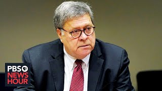 Attorney General William Barr to step down, Trump tweets