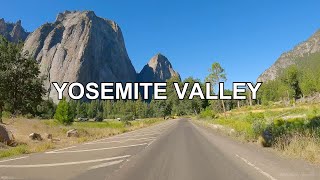 Yosemite Valley 4K scenic drive | California