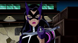 Huntress - All Fight Scenes | Justice League Unlimited