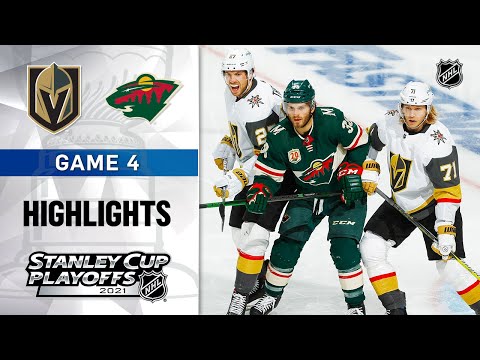 First Round, Gm 4: Golden Knights @ Wild 5/22/21 | NHL Highlights