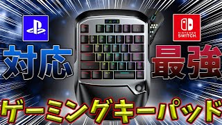 【Switch・PS4対応】ゲーム機でも簡単にキーマウ操作が出来るゲーミングキーボードが凄かった【GameSir VX2 AimSwitch】