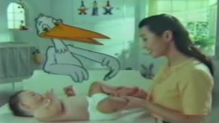 Vintage japanese Pampers Commercial (stork story)