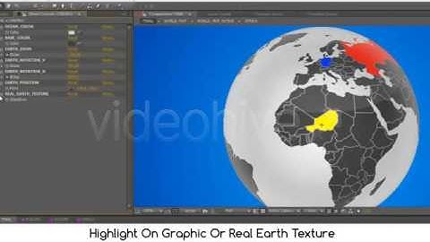 Real World Map Country Highlighter  - After Effects template from Videohive